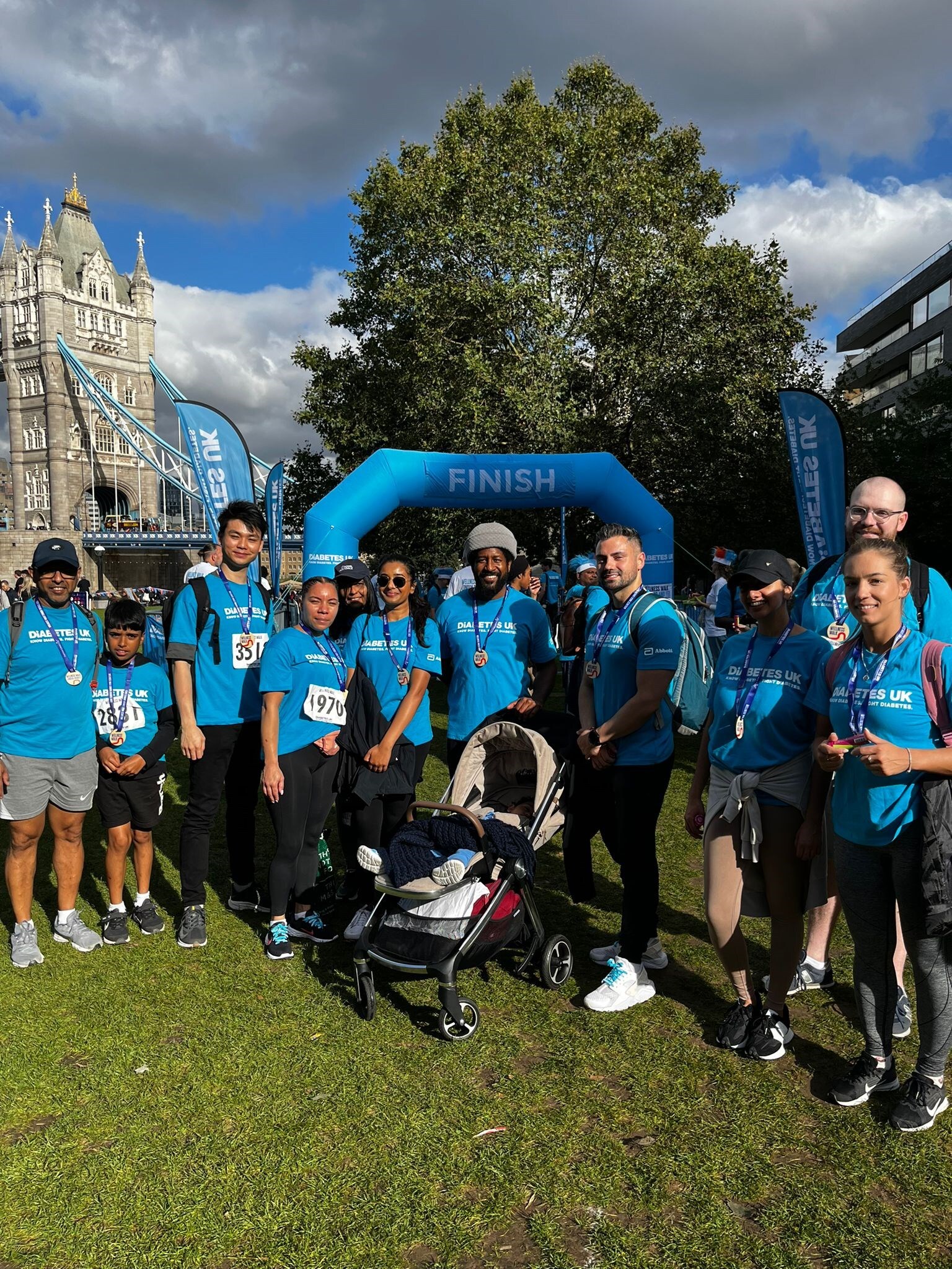 Diabetes UK London Bridges Wellness Walk 2023